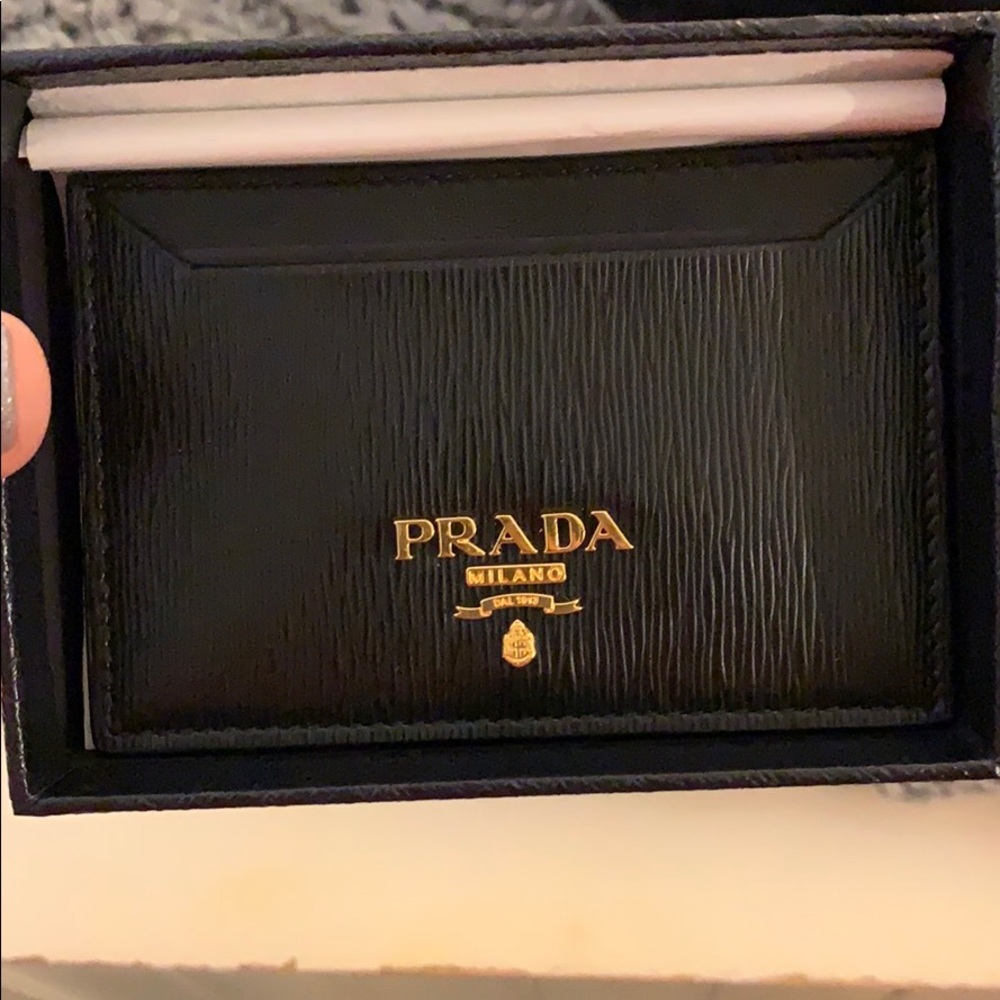 Prada card holder